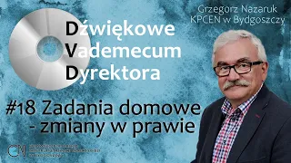 Zadania domowe - zmiany w prawie - DVD #18