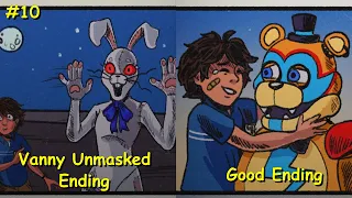 Vanny Unmasked & Good Endings  | Five Nights at Freddy's: Security Breach  Part 10