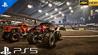 (PS5) Monster Jam Steel Titans | Ultra Realistic Graphics GAMEPLAY [4K HDR 60fps]