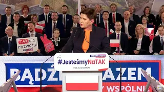 Beata Szydło na konwencji samorządowej: "Polacy zostali oszukani!"