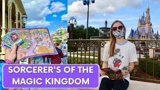 Playing the Sorcerers of the Magic Kingdom Game for the First Time Vlog!