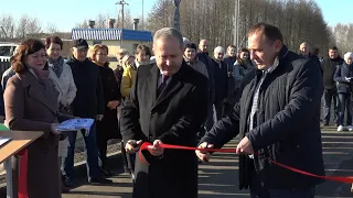Новые объекты к 7 ноября открылись в Берёзовском районе