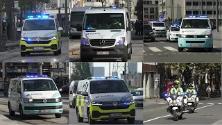 Politie Antwerpen met spoed door Antwerpen Noord & Centrum