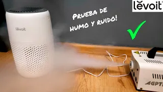 Purificador de aire LEVOIT CORE MINI. Prueba con humo