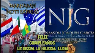 FELICITACIONES EN  CUMPLEAÑOS APOSTOL NAASON J,