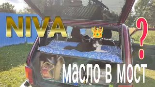 Нива Легенда замена масла в мосту.Нива какое масло залил в трансмиссию?LADA Niva Legend замена масел