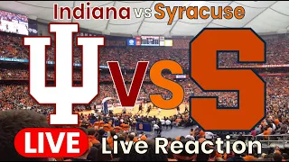 Indiana vs Syracuse - Big 10/ACC Challenge - OT Live Reaction