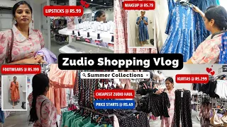 Zudio Shopping Vlog Starts @ Rs.49 😱 | Zudio Summer Collections | Affordable Branded Dress Shopping