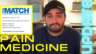 I Matched Into Pain Medicine! - What Does That Mean?