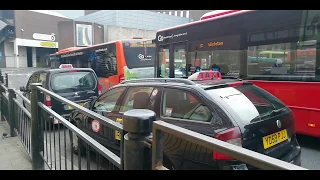 Go North East buses arriving at Eldon Square Bus Station (21/03/2020)
