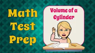 How to Find the Volume of a Cylinder | 8.G.C.9 💗💙