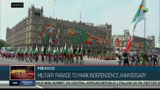 Mexico: Military parade for the 211th anniversary of Independence Day