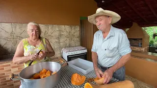 DICAS DA DONA ALTINA PARA FAZER DOCE DE ABÓBORA@comitivamazzaropi