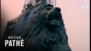 Cleaning Nelson's Column - Colour (1969)