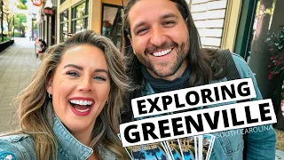 South Carolina: One Day in Greenville - Travel Vlog | Exploring Downtown - What to Do, See, and Eat