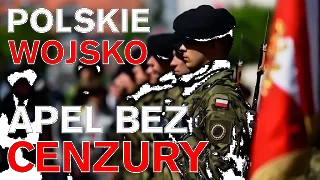 Apel wojskowy bez cenzury - Polskie wojsko. Jak to wyglądało kiedyś?