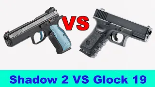 CZ shadow 2 vs Glock 19 (V generacji)
