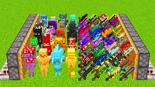 ALL Minecraft Skeletons and x555 New Sword combined