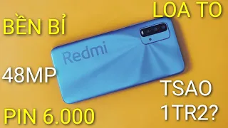 Đánh giá chi tiết Redmi 9T mua online (VOUCHER): PIN 6.000 MAH, LOA KÉP, 4 CAMERA, LIÊN QUÂN 60