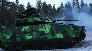 CV90 firing MBDA’s 5th generation ATGM AKERON missile