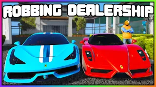 GTA 5 Roleplay - ROBBING DEALERSHIP FOR $3M | RedlineRP