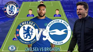 REECE JAMES OUT! CHELSEA BEST 4-2-3-1 POTENTIAL LINEUP VS BRIGHTON IN THE EPL ON MATCH WEEK 14 2023