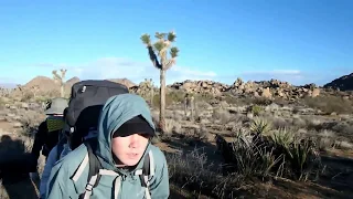 Joshua Tree National Park Backpacking Trip 2017