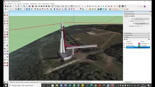 SketchUp отправляет ракету