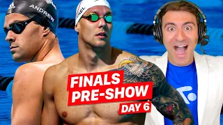 Tokyo Swimming Day 6 Finals Pre-Show LIVE