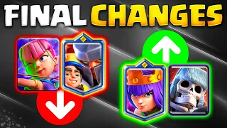 *GAME CHANGING* BALANCE UPDATE - Clash Royale finally listened?!