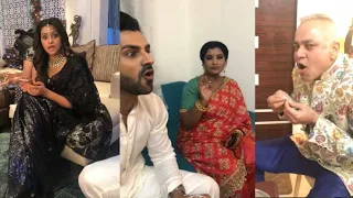 Qayamat Ki Raat Serial Offscreen Masti Video Shooting By Karishma Tanna