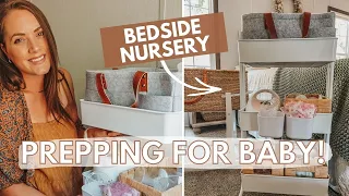 Preparing for Baby Girl! 36 Weeks Pregnant + My Bedside Nursery!