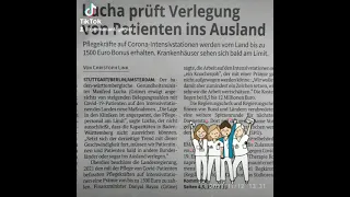 CORONA-IRRSINN IM QUADRAT: PATIENTEN DA REIN PATIENTEN DORT WIEDER RAUS