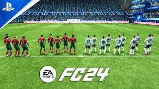 FC 24 | Argentina vs Portugal - Penalty shootout | 4K