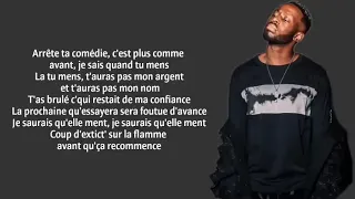 Kaly ft  Dadju   Menteuse Paroles Lyrics