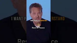 Matthew Perry-His Last Interview ❤️ R.I.P🥺#mathewperry#rip #friends#sad