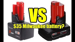 Testing a $35 Replacement Milwaukee Battery - 12 Volt M12