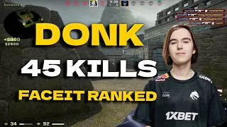 donk 45 KILLS POV (ANCIENT) 🔥 @ FACEIT Ranked August 11, 2023