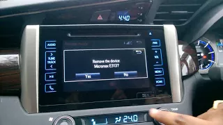 Toyota Crysta MID & Navigation - 7.How to remove BT device