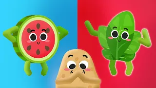 🍉 Karpuz mu Yoksa Ispanak mı? 🍉 | Yemek Yedirme Garantili Bebek Şarkısı | Karpuz Adam Şarkıları