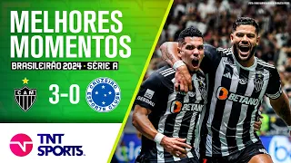 ATLÉTICO-MG ATROPELA CRUZEIRO E VENCE CLÁSSICO NO BRASILEIRÃO! | ATLÉTICO-MG 3X0 CRUZEIRO