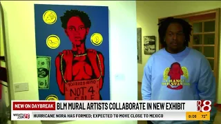 Black Lives Matter mural artists collaborate in new exhibit