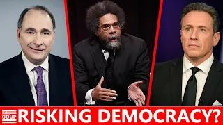 Obama-World & Chris Cuomo Battle Over Cornel West's Run 'Risking Democracy'