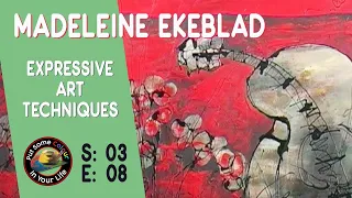 Expressive Art Techniques with Madeleine Ekeblad - Flashback  | Colour In Your Life