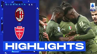 Milan-Monza 4-1 | I Rossoneri travolgono il Monza: Gol e Highlights | Serie A TIM 2022/23