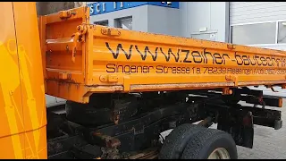 MERCEDES-BENZ Vario 814D ,German Truck!, Full Steel, 3 site Tipper  PART 2