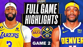 LAKERS vs NUGGETS Full Game 2 Highlights | May 18, 2023 | 2023 NBA Playoffs HIGHLIGHTS NBA 2K23