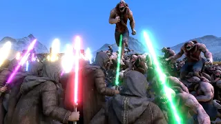►UEBS◄ 1.000 Jedi vs 30.000 Parasite Zombies | Ultimate Epic Battle Simulator