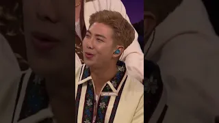 namjoon to james corden: “we appreciate your apology”