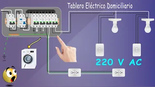 TABLERO ELÉCTRICO DOMICILIARIO | EXPLICACIÓN PASO A PASO